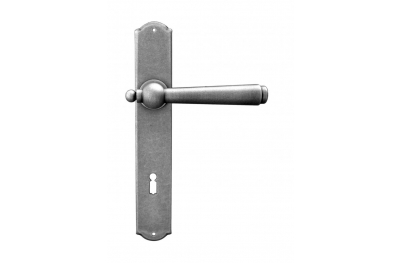 Munich 2 Galbusera Door Handle with Plate